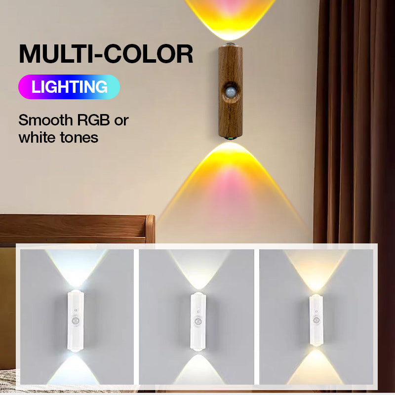 Magnetic Smart Motion Sensor with RGB Lighting – Customizable Ambience ✨