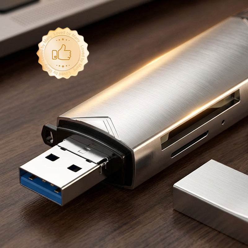 📢📢50% OFF !!!⏰6-in-1 USB 3.0 OTG Card Reader