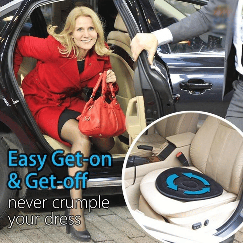 🔥52% off!💺360° Rotating Seat Cushion😌 Lumbar Support & Pressure Relief 🚗