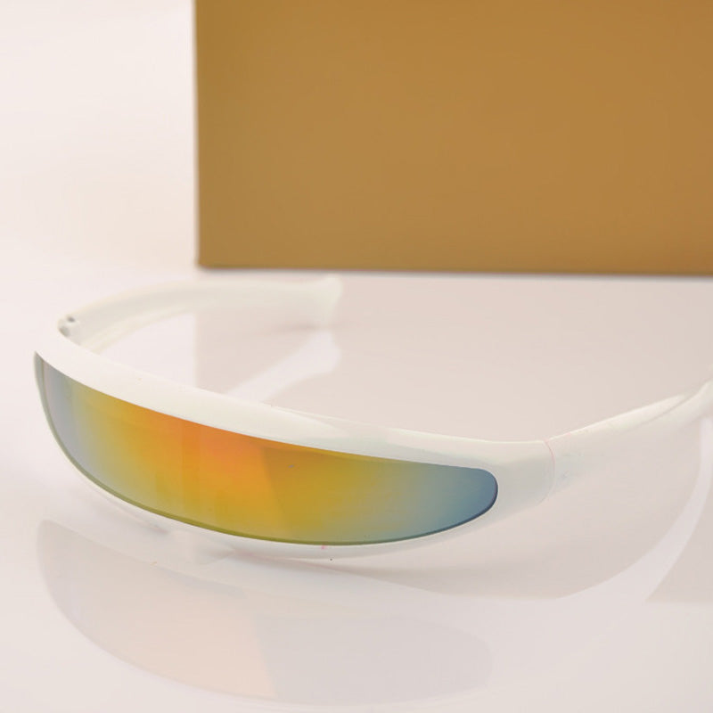🤍 2026 Minimalist Design | Lightweight Shield Sunglasses | Full Protection, Bold Look 🛡️【LIMITED OFFER】