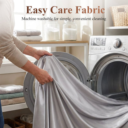 📢📢50% OFF !!!⏰Solid Color Satin Flat Sheet