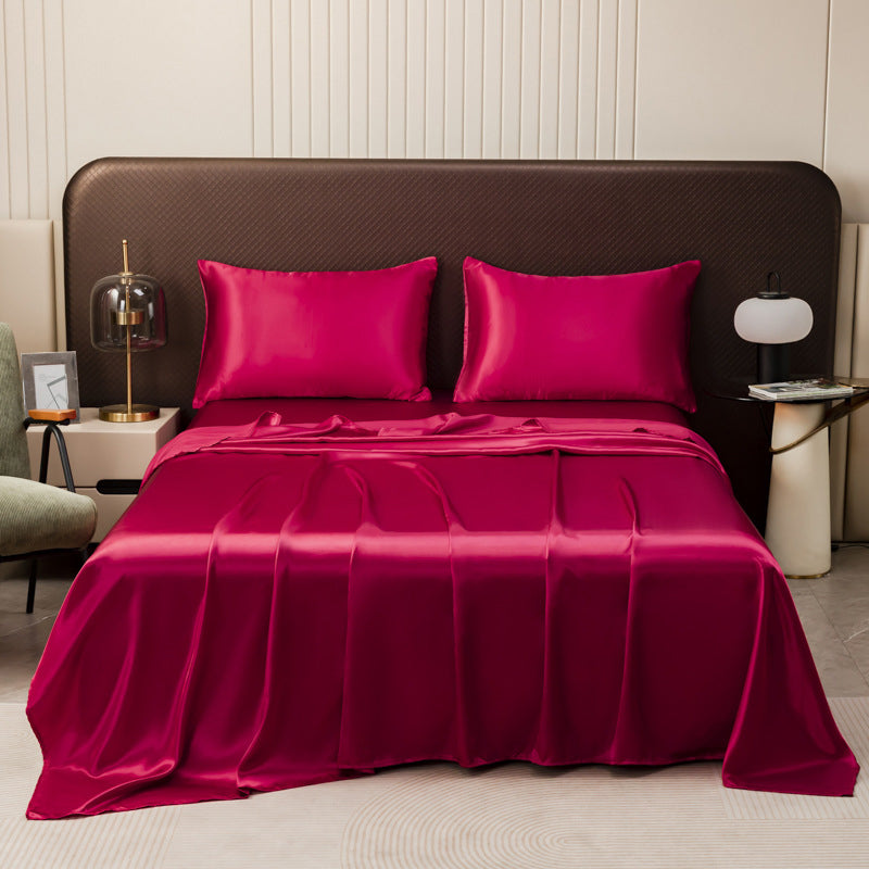 📢📢50% OFF !!!⏰Solid Color Satin Flat Sheet