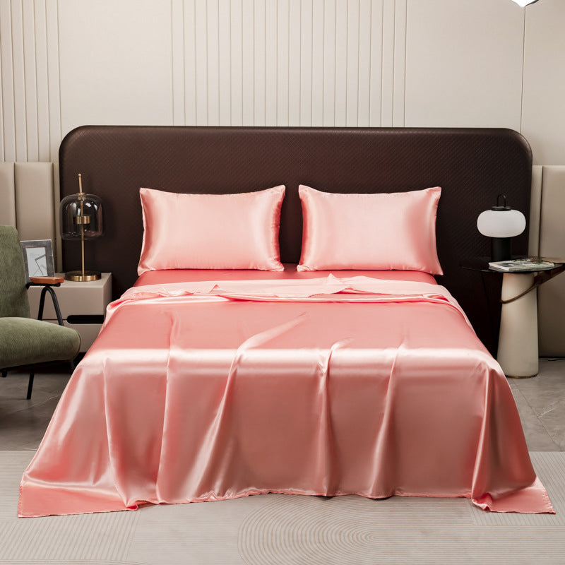 📢📢50% OFF !!!⏰Solid Color Satin Flat Sheet