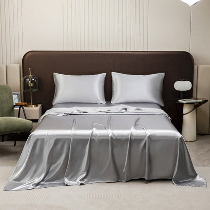 📢📢50% OFF !!!⏰Solid Color Satin Flat Sheet