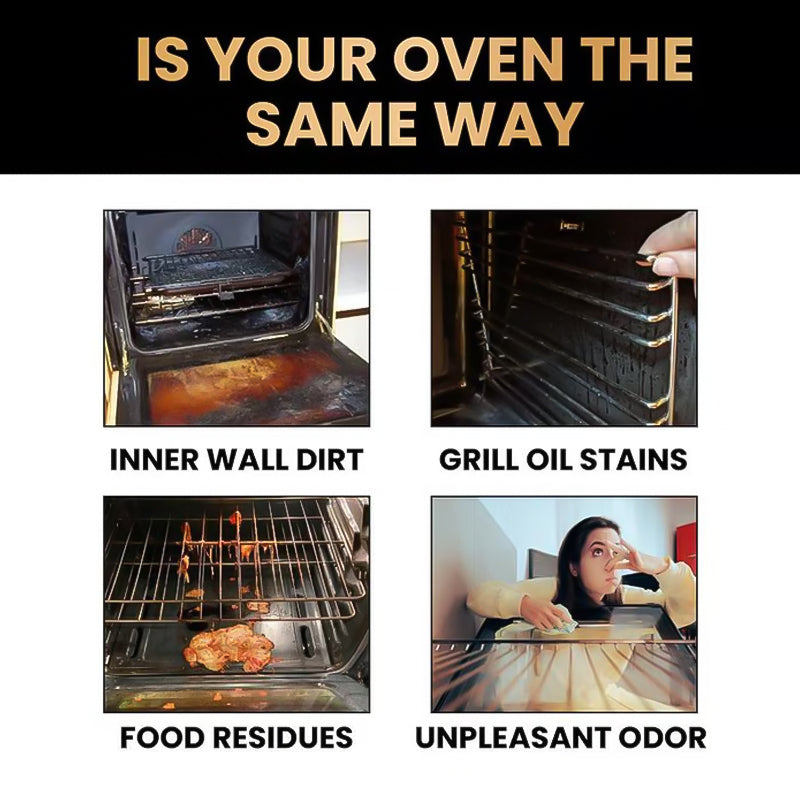 🏆Final 3 hours: BUY 2 GET 1 FREE!🏆#1 Best Seller ⏰💕⚡Oven & Grill Cleaner Spray✨