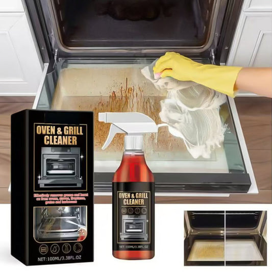 🏆Final 3 hours: BUY 2 GET 1 FREE!🏆#1 Best Seller ⏰💕⚡Oven & Grill Cleaner Spray✨