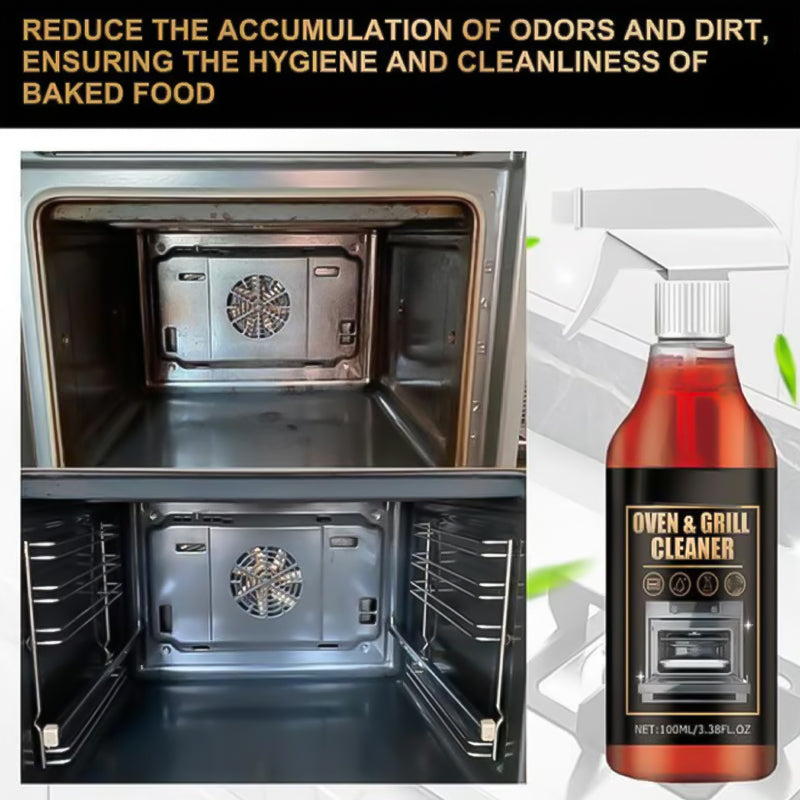 🏆Final 3 hours: BUY 2 GET 1 FREE!🏆#1 Best Seller ⏰💕⚡Oven & Grill Cleaner Spray✨