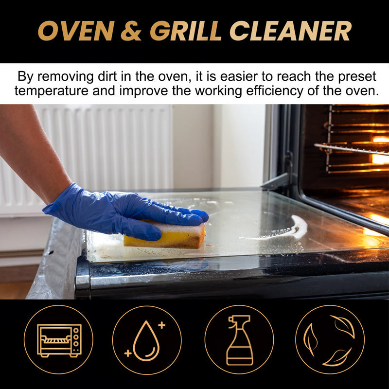 🏆Final 3 hours: BUY 2 GET 1 FREE!🏆#1 Best Seller ⏰💕⚡Oven & Grill Cleaner Spray✨