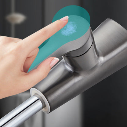 🔥Hot Sale Offers-1 Hole Bathroom Faucet with Pull out Sprayer