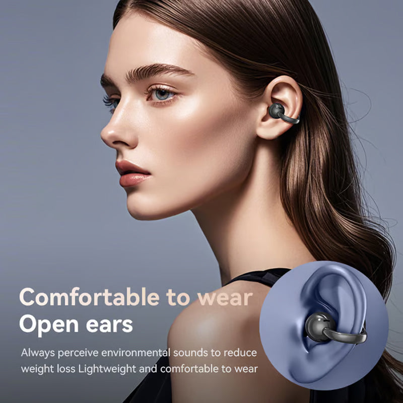 🎧57% OFF! 🔥 2026 Bluetooth Clip-On Earbuds – Wireless Freedom, Music on the Go & Stylish Design 🏃