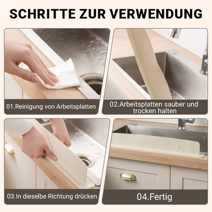 🥳2026 HOT SALE🥳💞50K+ SOLD!💥Silicone Sink Water Splash Guard for Kitchen