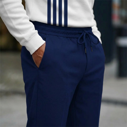 🔈🔈60% OFF🔥Men's Graphic Print Pullover & Pants Set