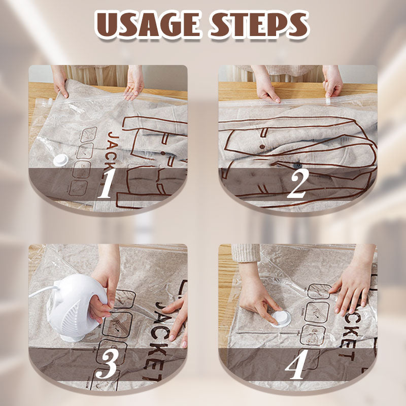 ⏰ Now only 50% off!🔥Hanging Vacuum Storage Bags