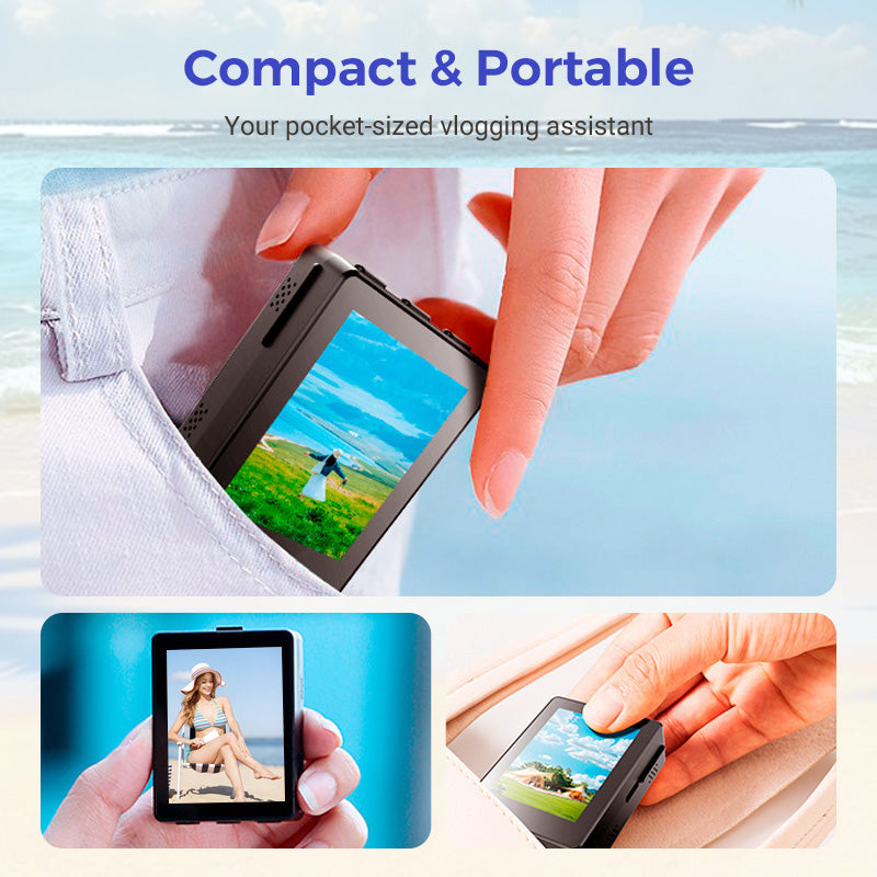 🎉Limited Sale🎉 50%OFF🔥Portable Wireless Rearview Camera and Selfie Monitor Screen