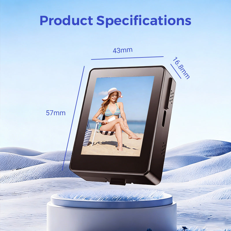 🎉Limited Sale🎉 50%OFF🔥Portable Wireless Rearview Camera and Selfie Monitor Screen