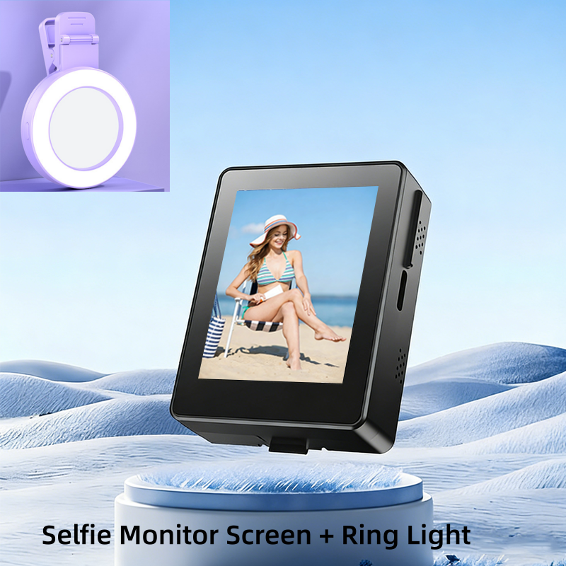🎉Limited Sale🎉 50%OFF🔥Portable Wireless Rearview Camera and Selfie Monitor Screen