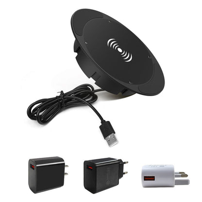 ⏳Limited-time 50% off⏰Under-Desk Hidden Wireless Charger⚡🔋