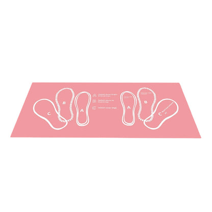 Non-Slip Diatomaceous Earth Squat Target Mat