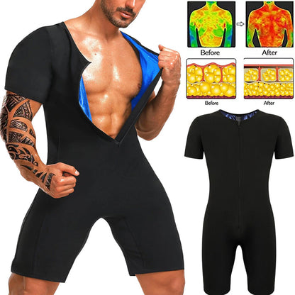 Men's Full Body Sauna Jumpsuit