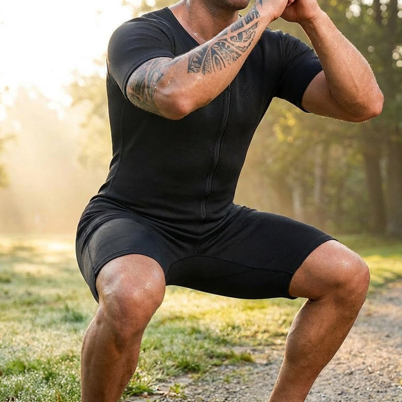 Men's Full Body Sauna Jumpsuit