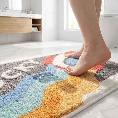 Rocket Absorbent Non-Slip Bath Mat