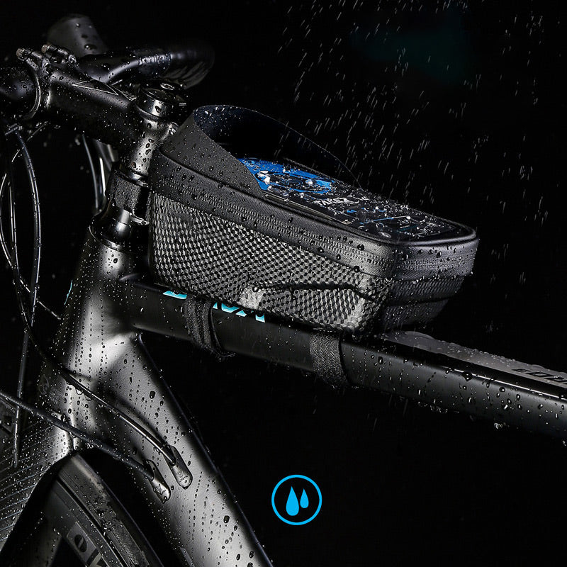 🚲 HOT SALE! ⚡ Waterproof Bike Mounted Phone Holder Bag – Waterproof & Dustproof, Shockproof Protection, Adjustable Strap, Secure Fit for Cycling & Outdoor Activities 📱