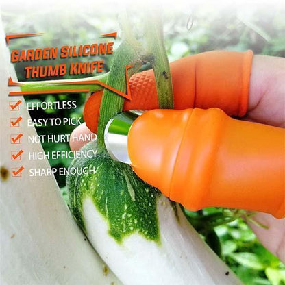 🌿👍 Thumb Knife for Gardening – Stainless Steel Finger Cutter for Vegetable, Fruit & Flower Harvesting