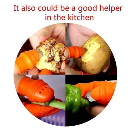 🌿👍 Thumb Knife for Gardening – Stainless Steel Finger Cutter for Vegetable, Fruit & Flower Harvesting