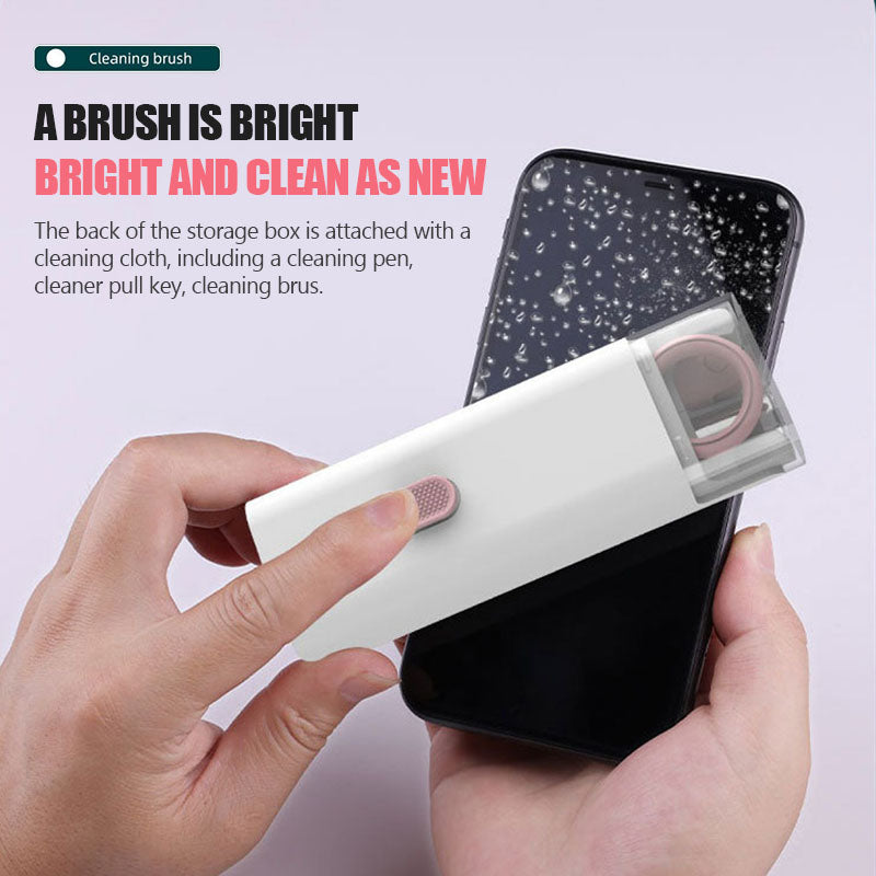 7-in-1 Keyboard Cleaning Tool, Multifunctional Dust Removal Brush for Phone, Earphones, Computer, Laptop Cleaner for Watch, Camera & Lenses, Electronic Gadgets