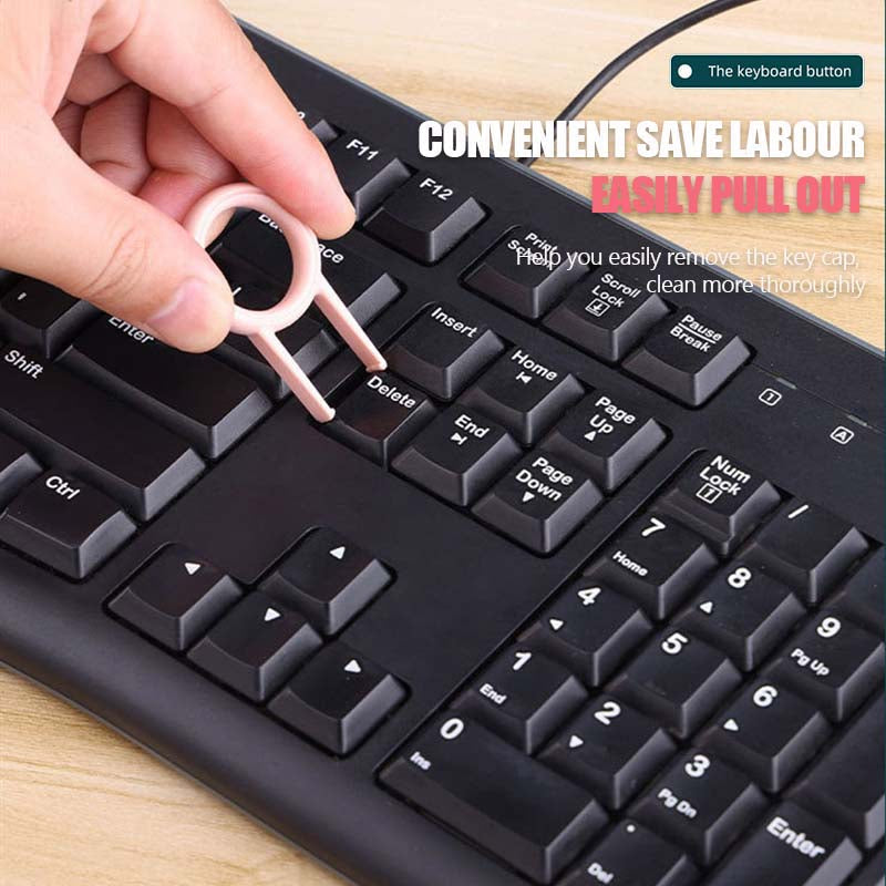 7-in-1 Keyboard Cleaning Tool, Multifunctional Dust Removal Brush for Phone, Earphones, Computer, Laptop Cleaner for Watch, Camera & Lenses, Electronic Gadgets