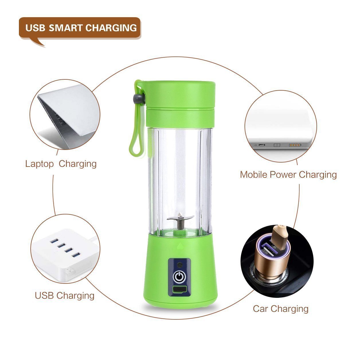 ordless Portable Blender | On-the-go Blending, Sleek Cordless Design | Smoothies, Protein Shakesr