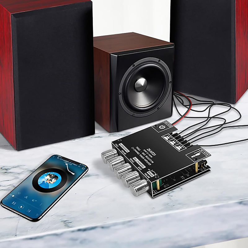2.1 Channel Bluetooth - compatible Audio Power Amplifier Module