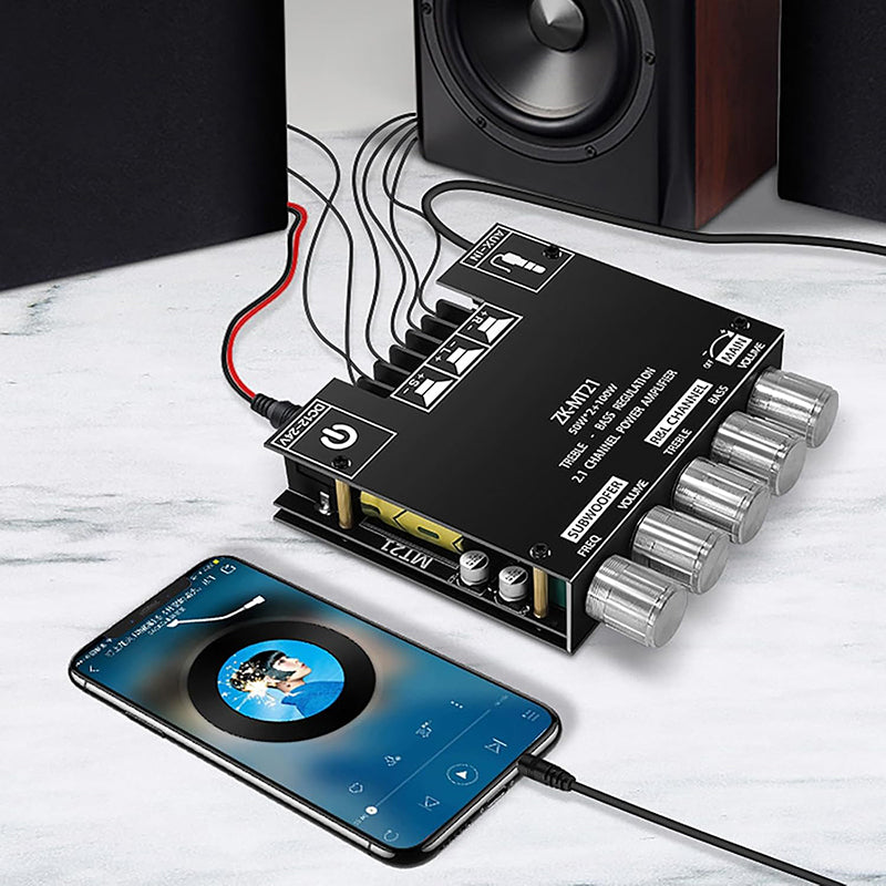 2.1 Channel Bluetooth - compatible Audio Power Amplifier Module