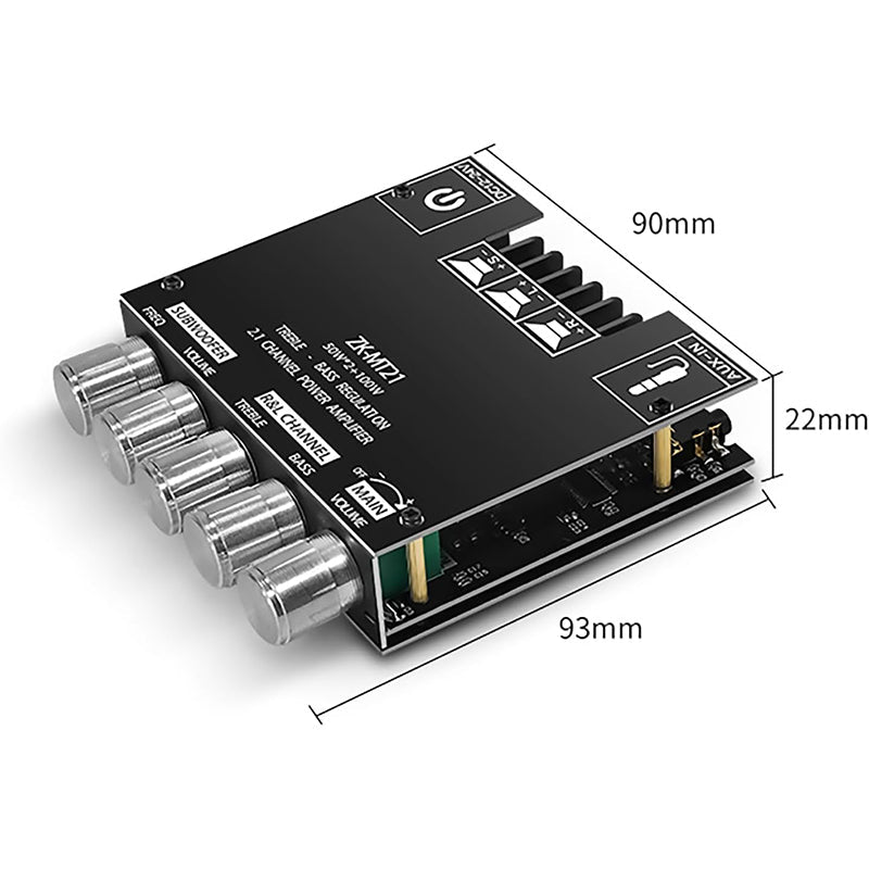 2.1 Channel Bluetooth - compatible Audio Power Amplifier Module