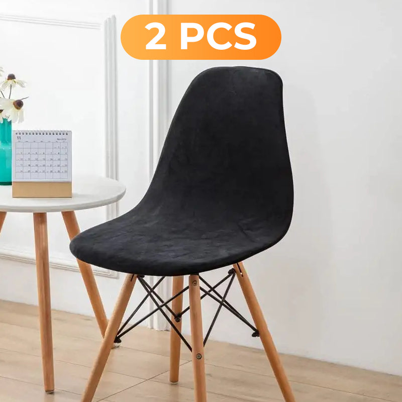 High-Stretch Soft Curved Chair Cover