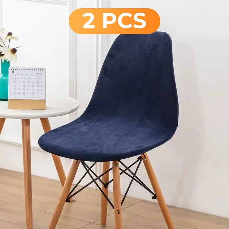 High-Stretch Soft Curved Chair Cover