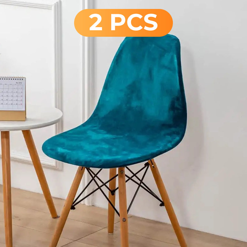 High-Stretch Soft Curved Chair Cover
