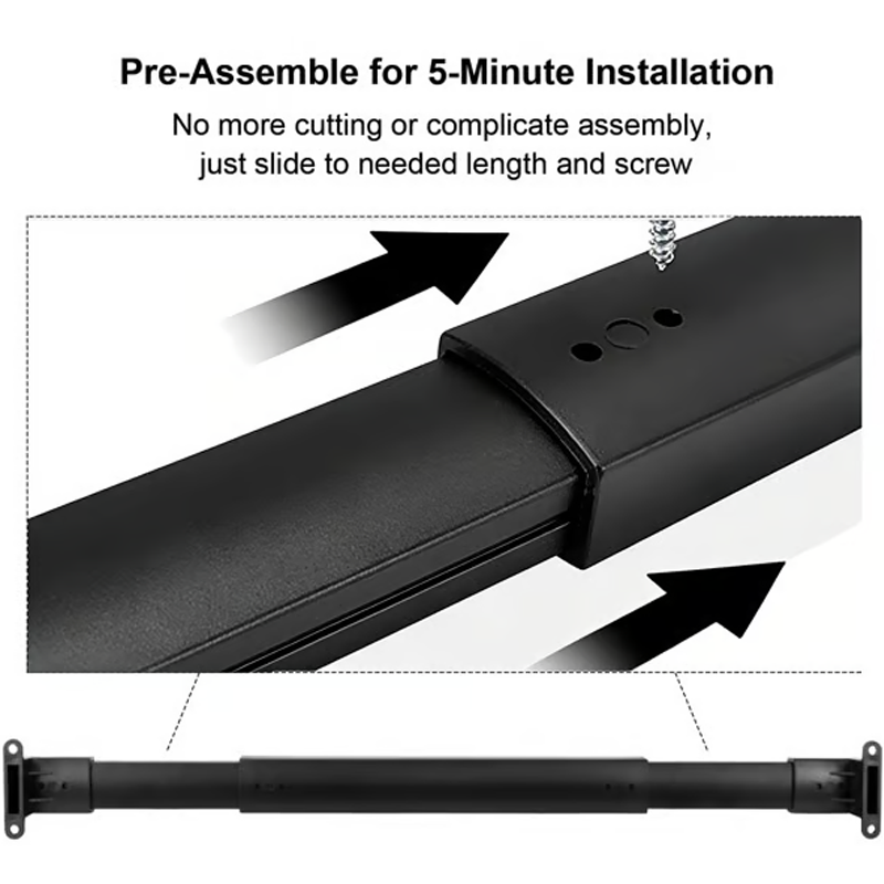 Aluminum RV Screen Door Handle Bar