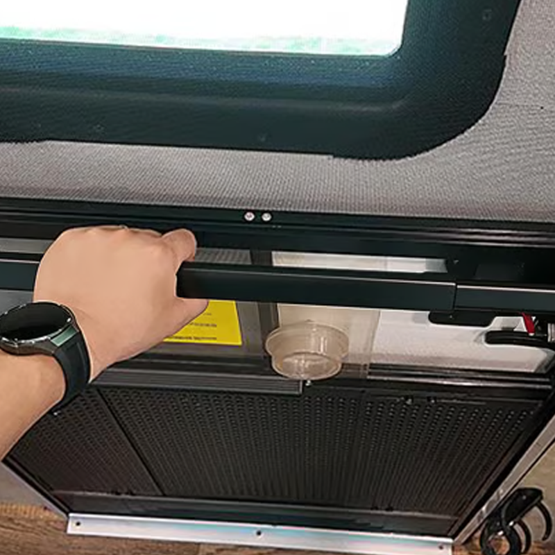Aluminum RV Screen Door Handle Bar