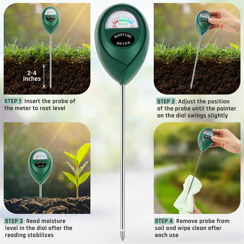 ⏳🔥LIMITED-TIME 50% OFF! ⏰🌱 Professional soil moisture meter for indoor & outdoor plants – Handy, Accurate, Plant‑friendly 💦✨