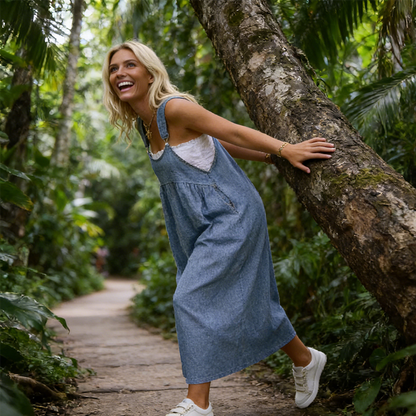 👗 60% OFF NOW! 🌸A loose-fitting, cloud-like dress ☁️ Lightweight, breathable, and not stuffy 🌬️ Comes with a hidden large pocket 📱