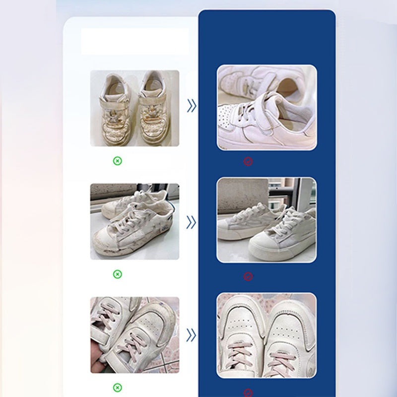 ✨ BUY 2 GET 1 FREE ✨ 🧼Waterless Foam White Shoe Cleaner with Brush💦