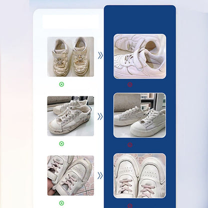 ✨ BUY 2 GET 1 FREE ✨ 🧼Waterless Foam White Shoe Cleaner with Brush💦