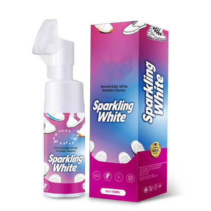 ✨ BUY 2 GET 1 FREE ✨ 🧼Waterless Foam White Shoe Cleaner with Brush💦