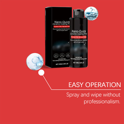 🚗 LIMITED‑TIME 50% OFF! ⚡ Nano‑Quick Ceramic Coating Pro – Hydrophobic, High‑Gloss, Multi‑Surface ✨