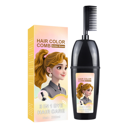 💇‍♀️ 3-in-1 Hair Color Comb | Color, Blend & Apply in One – Easy to Use at Home – Buy 2 Get 1 Free