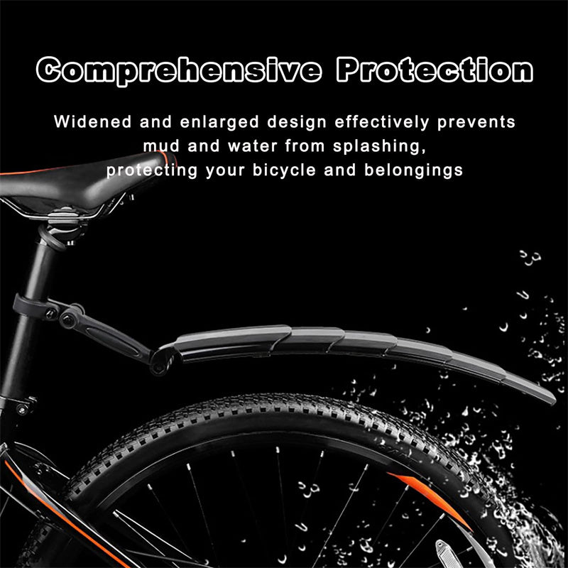 🔥Limited Time Promotion 50% OFF🔥Retractable & Adjustable Bicycle Mudguard Set
