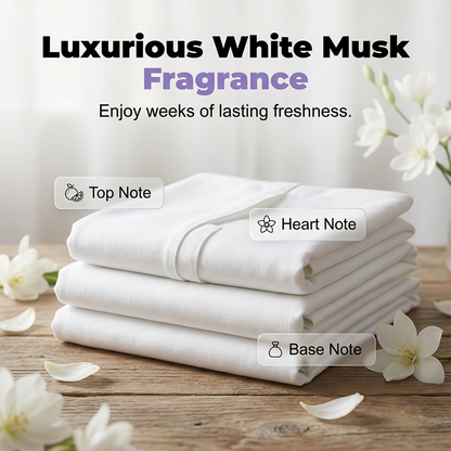 ✨2026 Hot Sale 55% OFF🔥5-in-1 White Musk Laundry Detergent Pods (80PCS)