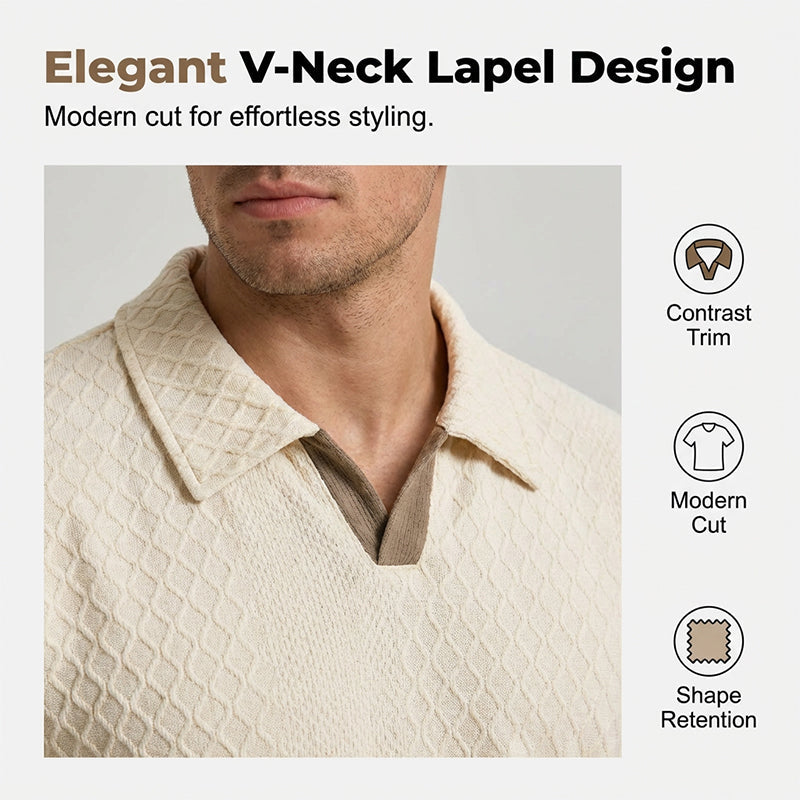 📢📢40% OFF !! ⏰Breathable Knit Casual Set – Wrinkle-Free, Relaxed Fit
