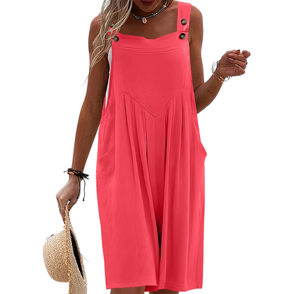 🌸 LIMITED TIME Special Price✨Sleeveless Wide-Leg Jumpsuit For Summer Breezes